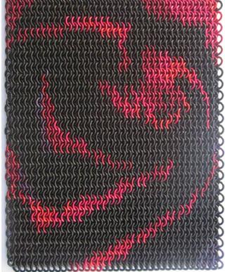 Chain Mail Rose - Small